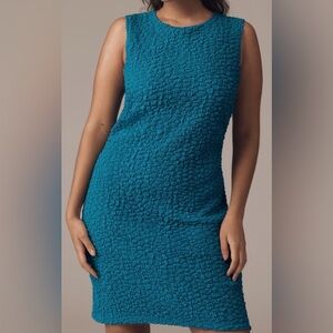 New! Anthropologie Textured Mini Shift Dress